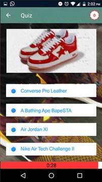 Guess Sneaker Trivia Quiz游戏截图1