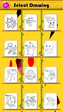 How to color Pokemo for Fans游戏截图4
