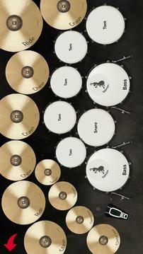 Real Metal Drum Kit游戏截图2