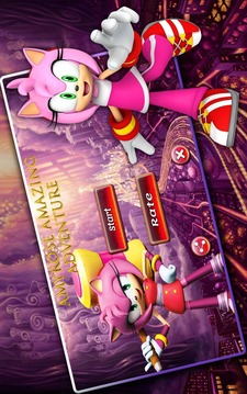 Super Amyrose : Cartoon Adventure Sonic Run & Jump游戏截图5