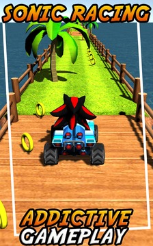 Sonic Chibi Car Racing Boom游戏截图2