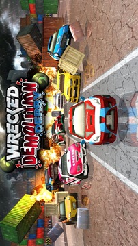 WRECKED DEMOLITION DERBY - FREE CAR GAMES游戏截图1