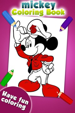 Mickey Coloring Game For Mouse游戏截图1