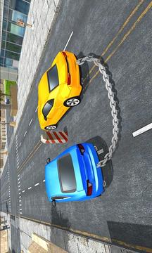 Impossible Chained Cars Match游戏截图3