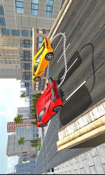 Impossible Chained Cars Match游戏截图4