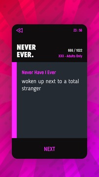 Never Have I Ever Game! 18+ Adults游戏截图3