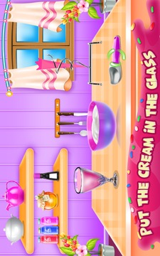 Milkshake Cooking and Decoration游戏截图3