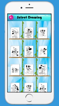 Mickey Coloring Books游戏截图3