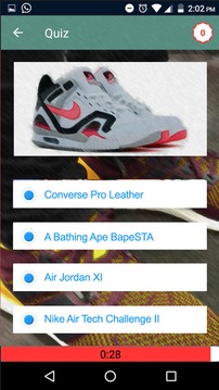 Guess Sneaker Trivia Quiz游戏截图3