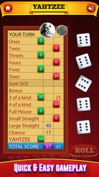 Yahtzee Dice Game游戏截图3