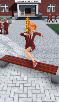 High School Girl Running Games: Girl Survival游戏截图2