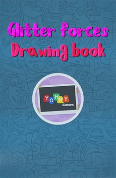 Glitterr Doki forces Drawing Book游戏截图4