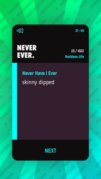 Never Have I Ever Game! 18+ Adults游戏截图2