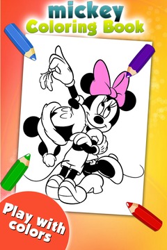 Mickey Coloring Game For Mouse游戏截图3