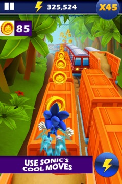 Sonic Adventure Dash : Adventure Legends Rush 3D游戏截图1