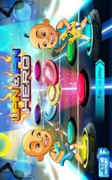 Guitar Upin & Ipin Piano Tiles游戏截图3