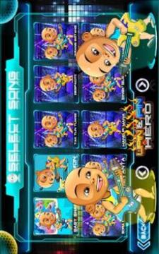 Guitar Upin & Ipin Piano Tiles游戏截图2