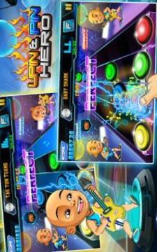 Guitar Upin & Ipin Piano Tiles游戏截图1