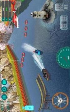 Superhero Speed Boat Racing: 3D Mega Ramp Stunts游戏截图5