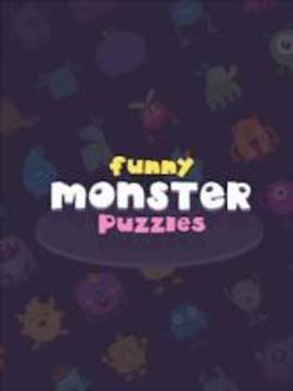 Funny Monster Puzzles游戏截图1