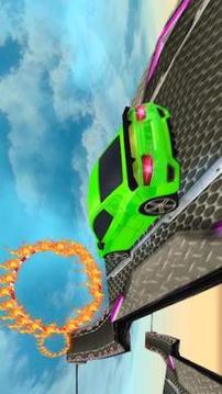 Impossible Car Stunt Master Drive游戏截图3