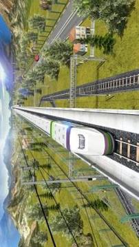 Indian Bullet Train Simulator游戏截图3