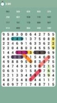 Search the numbers游戏截图4