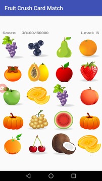 Fruit Match Card Crush Game游戏截图3