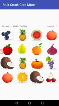 Fruit Match Card Crush Game游戏截图5