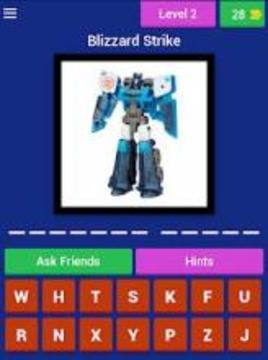 Transformer Figures - Guess The Names游戏截图3