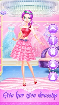 ** Cinderella Fashion makeup salon: DressUp game游戏截图3