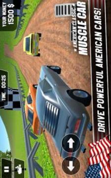 American Classic Muscle Car Driving游戏截图3
