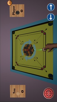 Classic Carrom : 3dBoards游戏截图2