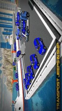 Cruiser Police Transport Game游戏截图1