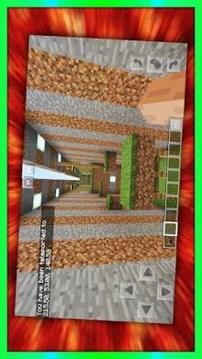 New Exciting Lava Run. Map for MCPE游戏截图2