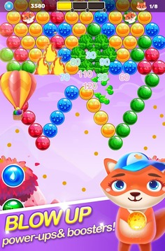 Bubble Shooter: Fox Rescue游戏截图5