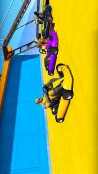 Superhero Kart Racing Games: Mega Ramp Games游戏截图5