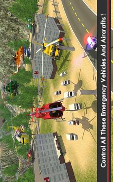 Ambulance & Helicopter SIM 2游戏截图2