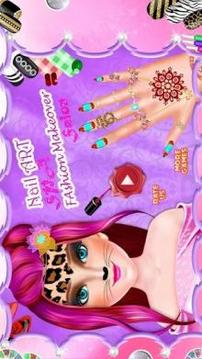 Nail Art Spa Fashion Makeover Salon游戏截图3