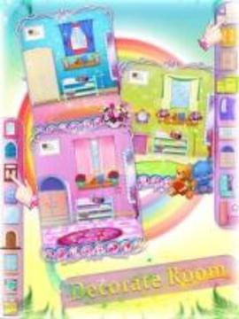 Rainbow Pony Princess Unicorn Beauty Makeover游戏截图3