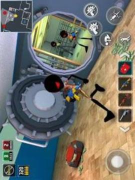 Bank Robbery Royale - Battle Simulator游戏截图2