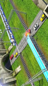 Euro Train Racing Game 2017- Multiplayer游戏截图3