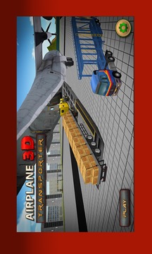 Transporter Plane 3D : Truck Transport游戏截图2