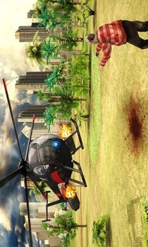 僵尸武装直升机游戏截图5