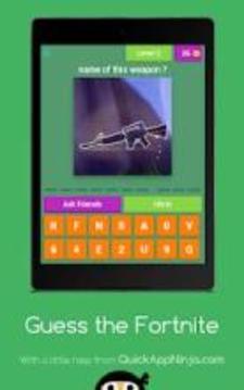 Guess the Picture- Fortnite Quiz (fortn)游戏截图5