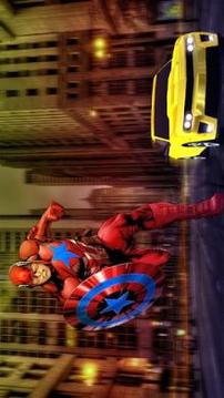 Flying Multi Superhero Robot Rescue City 2018游戏截图4