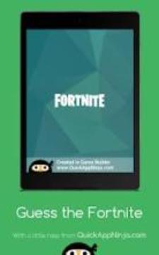 Guess the Picture- Fortnite Quiz (fortn)游戏截图3