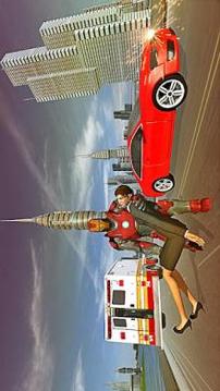 Flying Multi Superhero Robot Rescue City 2018游戏截图2