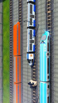 Euro Train Racing Game 2017- Multiplayer游戏截图5