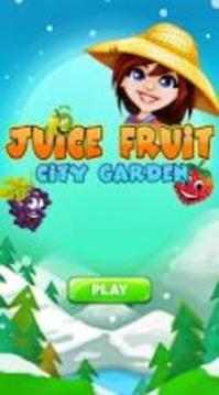 Juice Fruit Pop City Garden游戏截图5